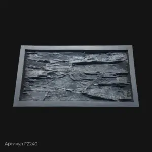 Полиуретановая форма для декора Древесный скол F2240
