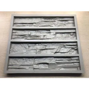 Полиуретановая форма для декоративного камня Сланец Скала F160C